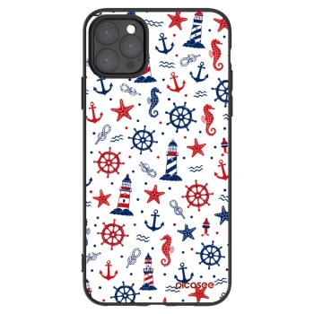 Picasee Apple iPhone 11 Pro Max Hülle - Schwarzes Silikon - Sailor Vibes