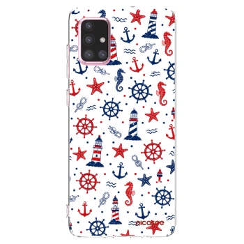 Picasee Samsung Galaxy A71 A715F Hülle - Transparentes Silikon - Sailor Vibes