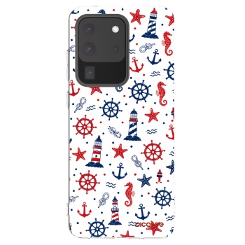 Picasee Samsung Galaxy S20 Ultra 5G G988F Hülle - Transparentes Silikon - Sailor Vibes