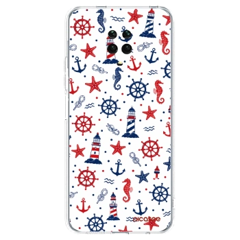Picasee Xiaomi Redmi Note 9 Pro Hülle - Transparentes Silikon - Sailor Vibes