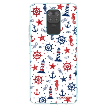 Picasee Xiaomi Redmi Note 9 Hülle - Schwarzes Silikon - Sailor Vibes