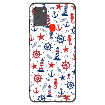 Picasee Samsung Galaxy A21s Hülle - Schwarzes Silikon - Sailor Vibes