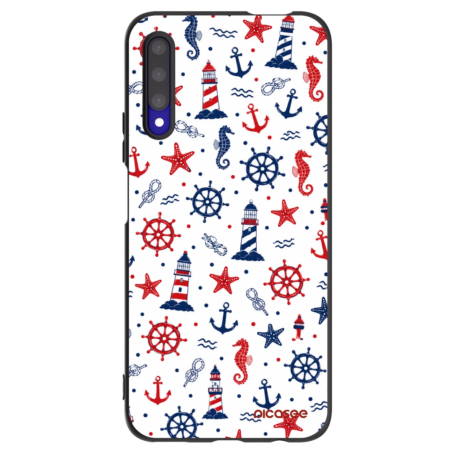 Picasee Honor 9X Pro Hülle - Schwarzes Silikon - Sailor Vibes