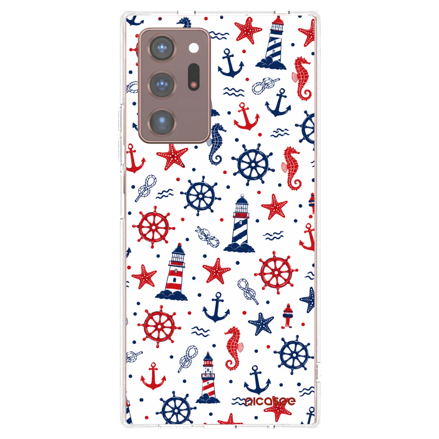 Picasee Samsung Galaxy Note 20 Ultra Hülle - Transparentes Silikon - Sailor Vibes