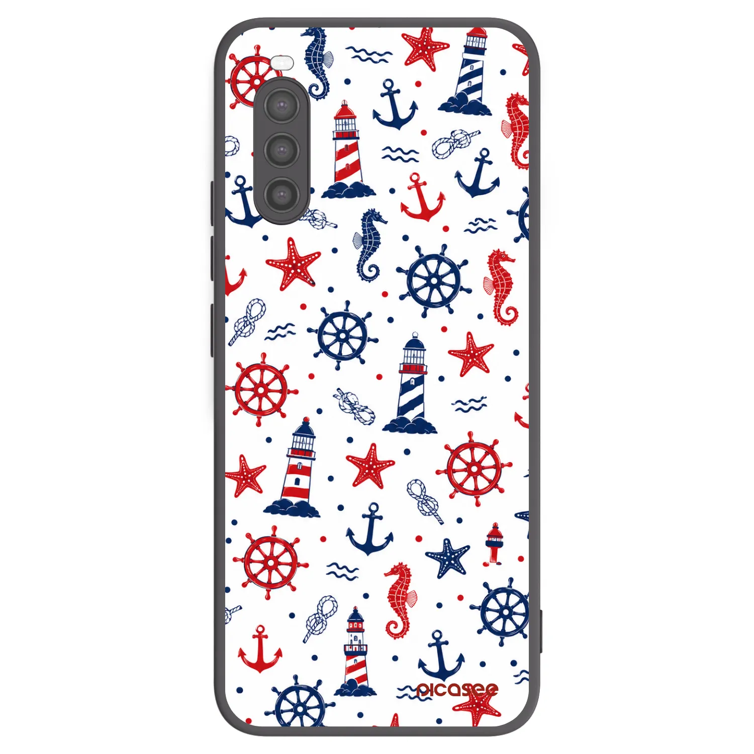 Picasee Sony Xperia 10 II Hülle - Schwarzes Silikon - Sailor Vibes