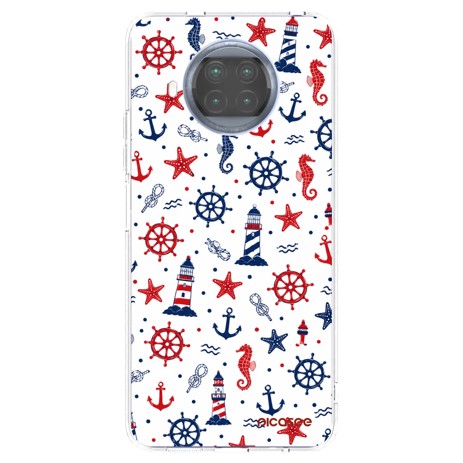 Picasee Xiaomi Mi 10T Lite Hülle - Transparentes Silikon - Sailor Vibes