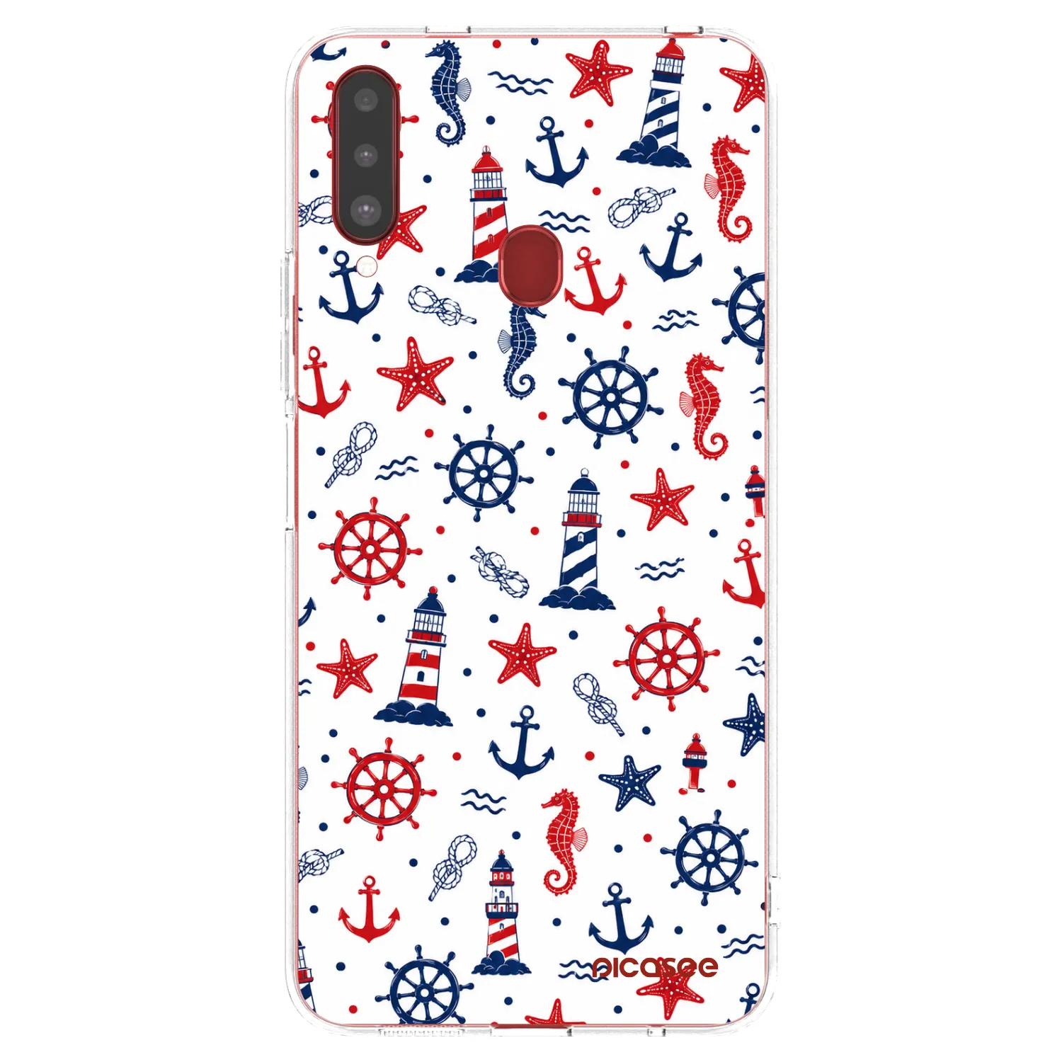 Picasee Samsung Galaxy A20s Hülle - Transparentes Silikon - Sailor Vibes
