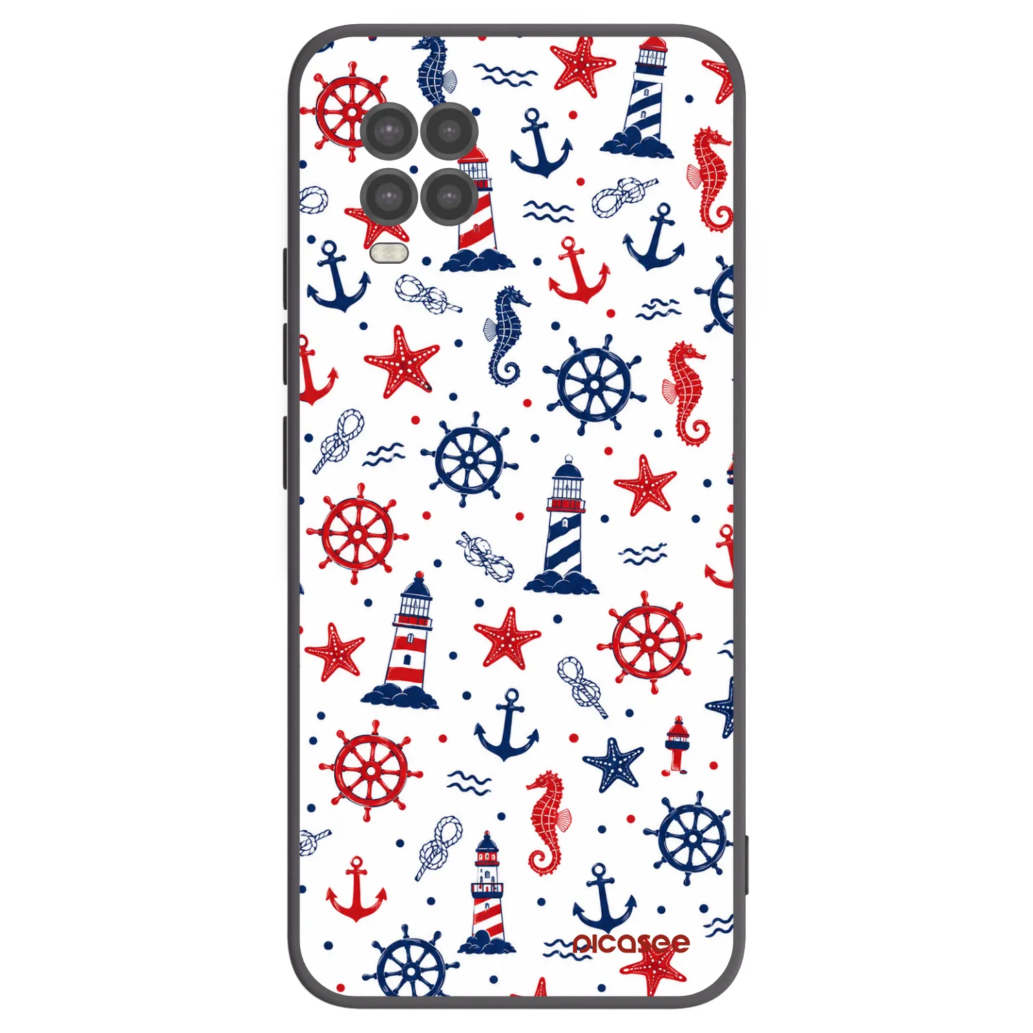 Picasee Xiaomi Mi 10 Lite Hülle - Schwarzes Silikon - Sailor Vibes