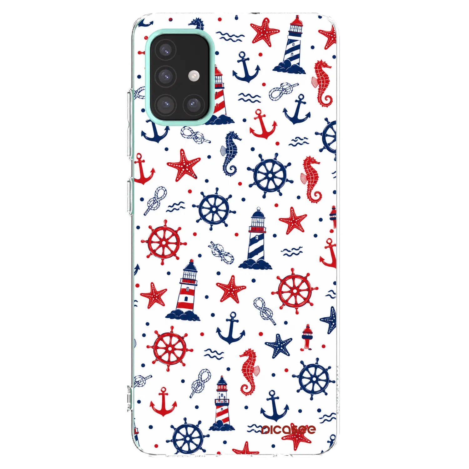 Picasee Samsung Galaxy M31s Hülle - Transparentes Silikon - Sailor Vibes