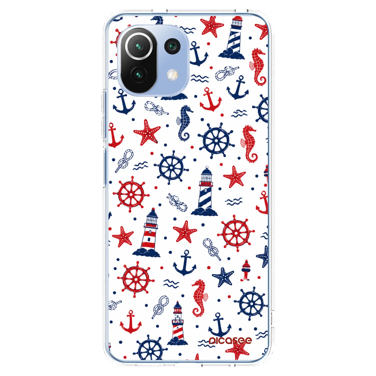 Picasee Xiaomi Mi 11 Lite Hülle - Transparentes Silikon - Sailor Vibes