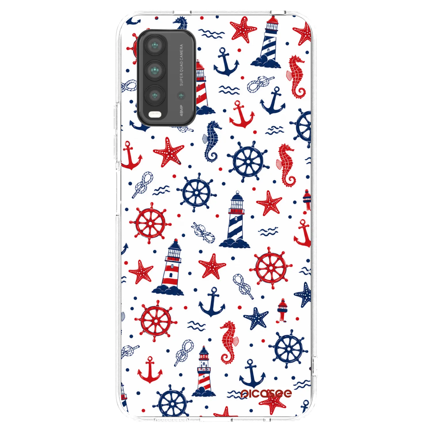 Picasee Xiaomi Redmi 9T Hülle - Transparentes Silikon - Sailor Vibes