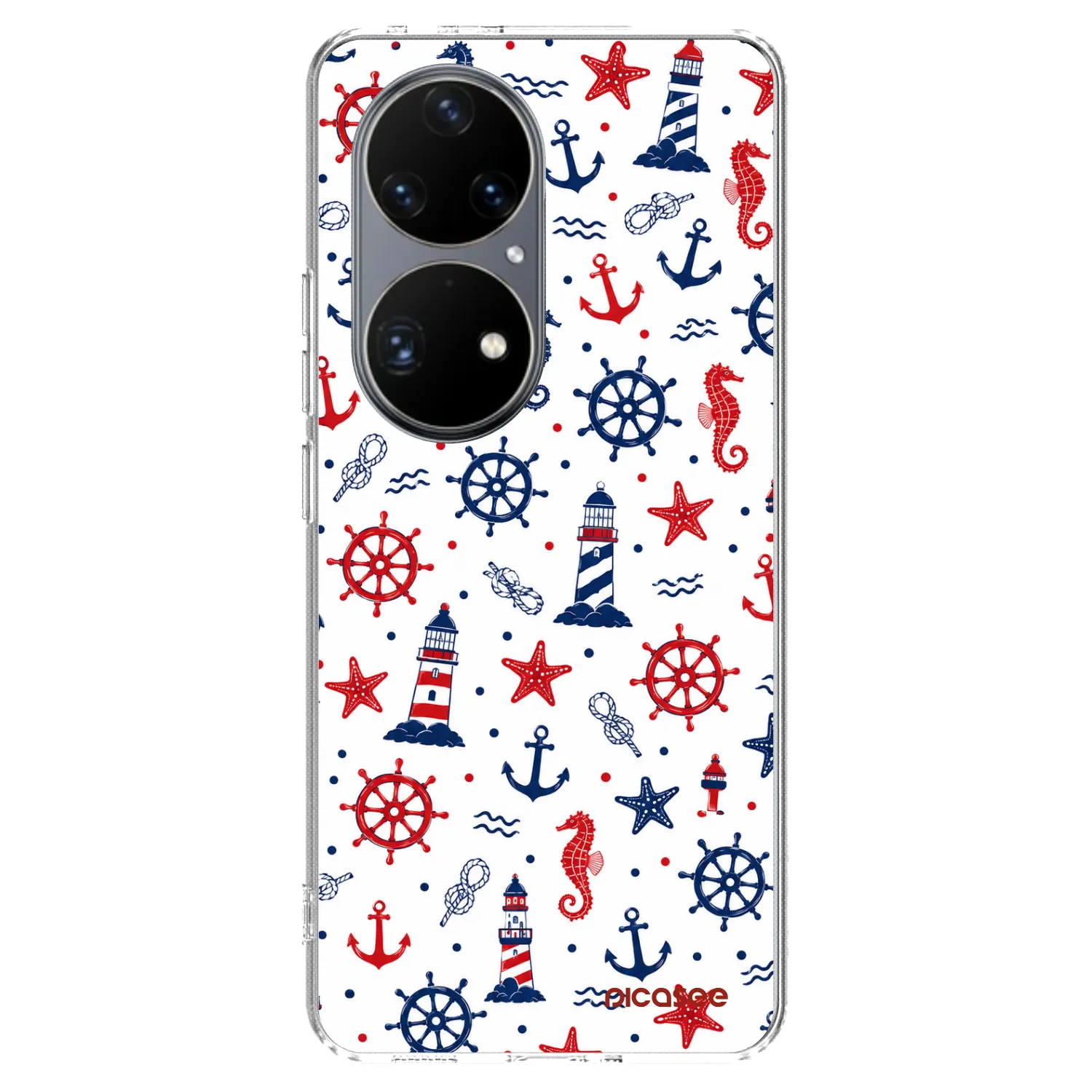 Picasee Huawei P50 Hülle - Transparentes Silikon - Sailor Vibes