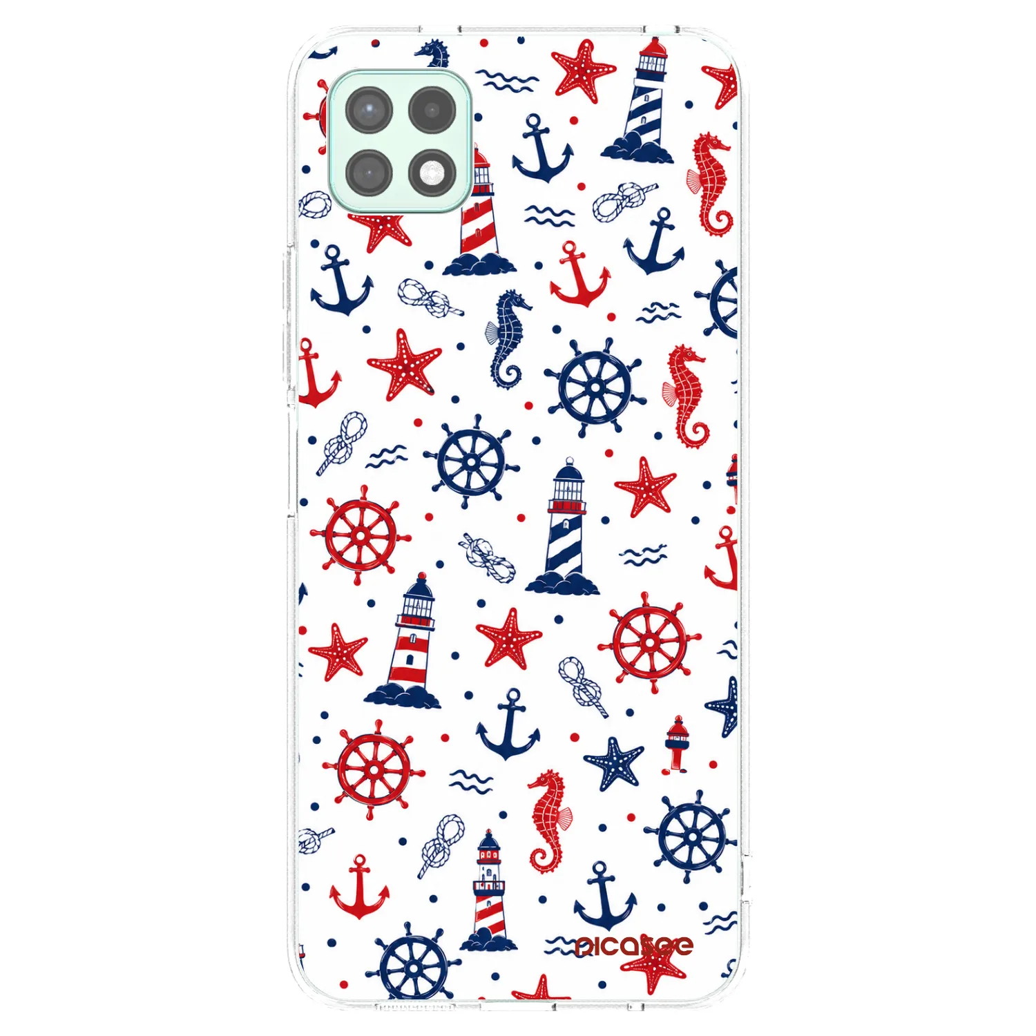 Picasee Samsung Galaxy A22 A226B 5G Hülle - Transparentes Silikon - Sailor Vibes