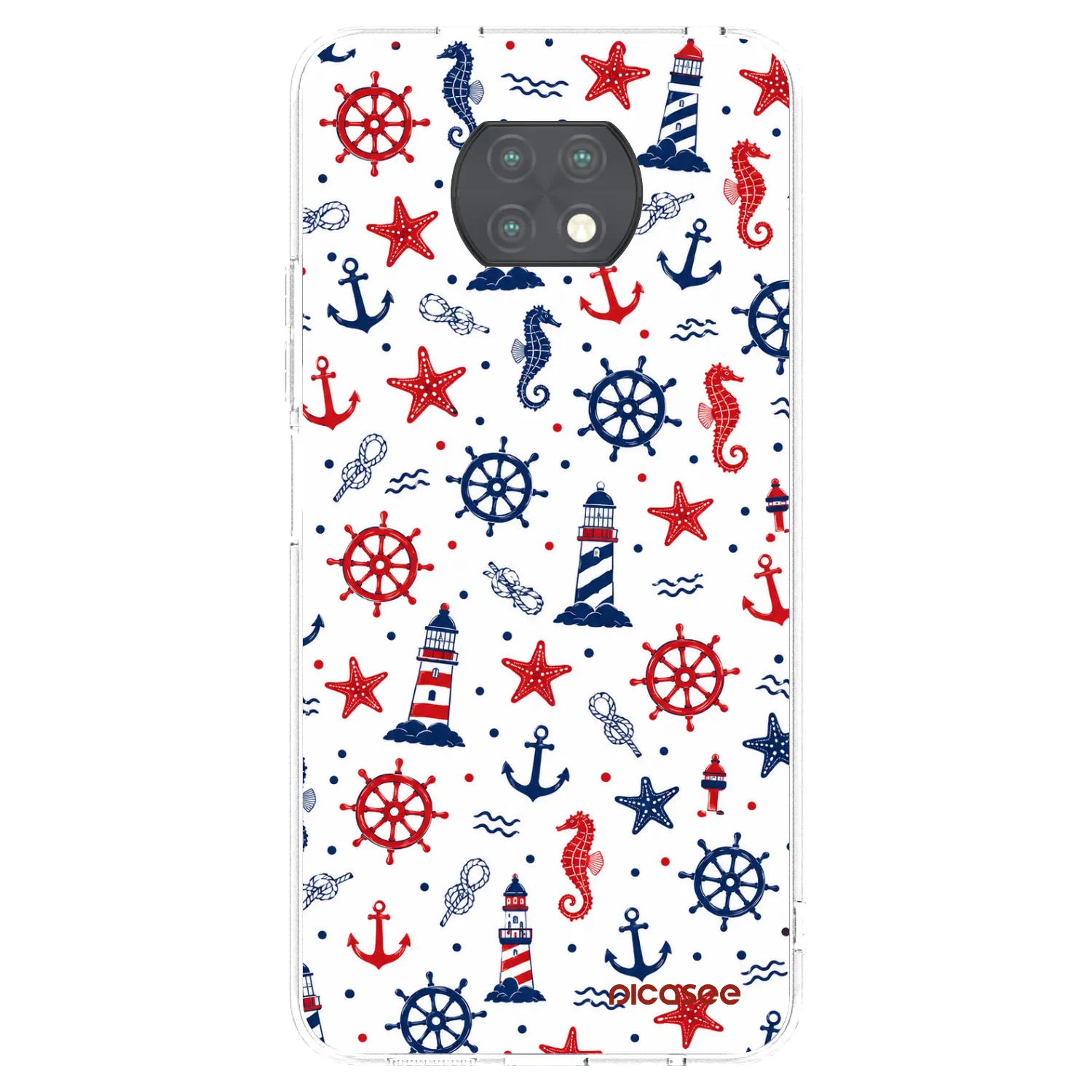 Picasee Xiaomi Redmi Note 9T Hülle - Transparentes Silikon - Sailor Vibes