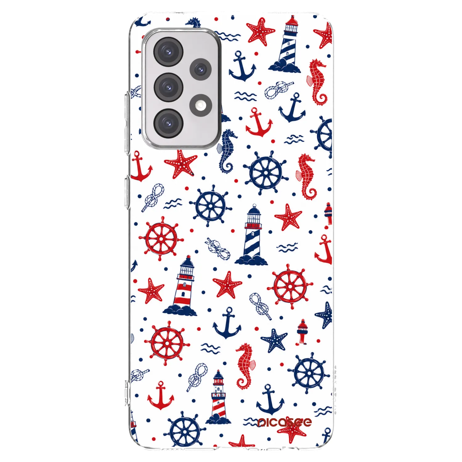 Picasee Samsung Galaxy A52s 5G A528B Hülle - Transparentes Silikon - Sailor Vibes