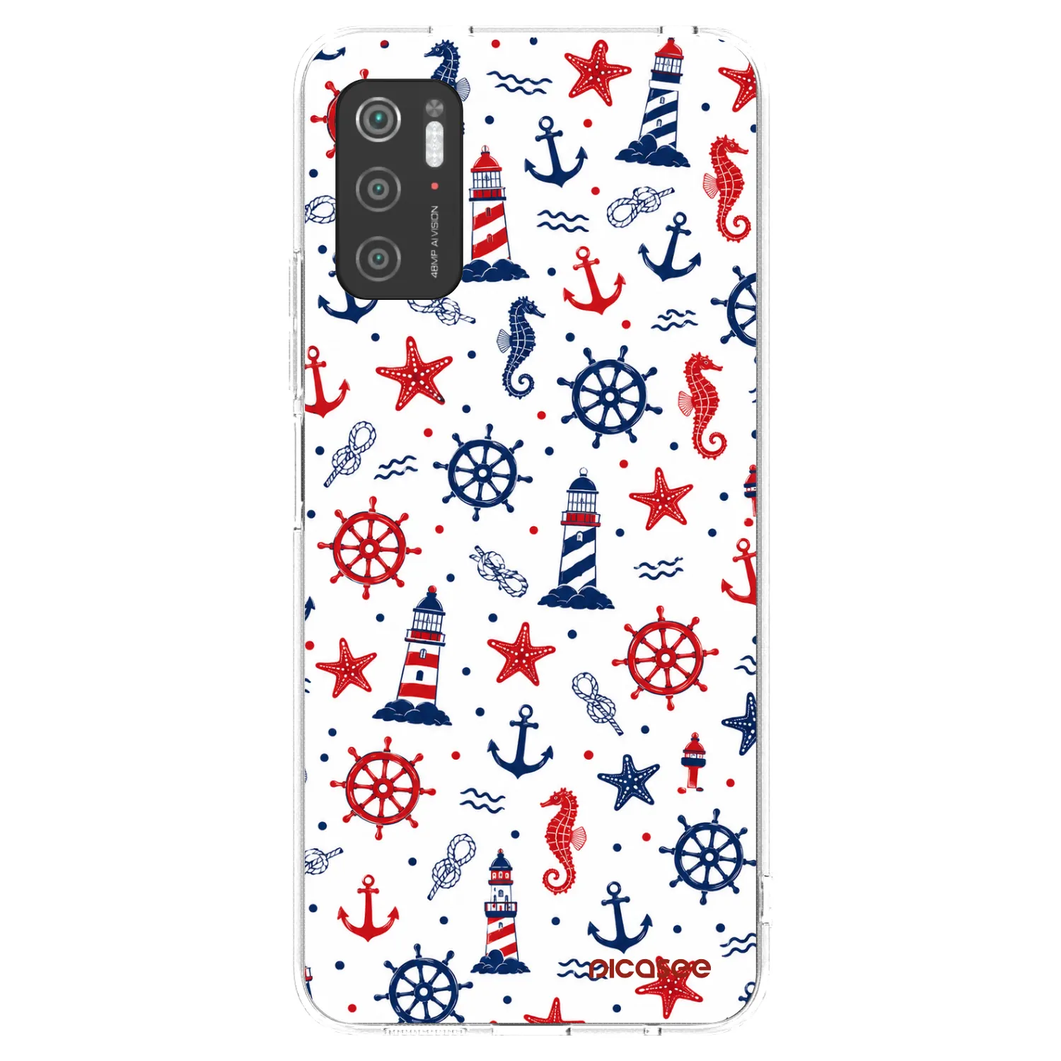Picasee Xiaomi Poco M3 Pro 5G Hülle - Transparentes Silikon - Sailor Vibes