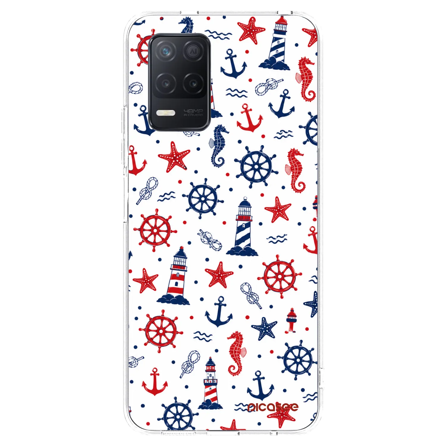 Picasee Realme 8 5G Hülle - Transparentes Silikon - Sailor Vibes