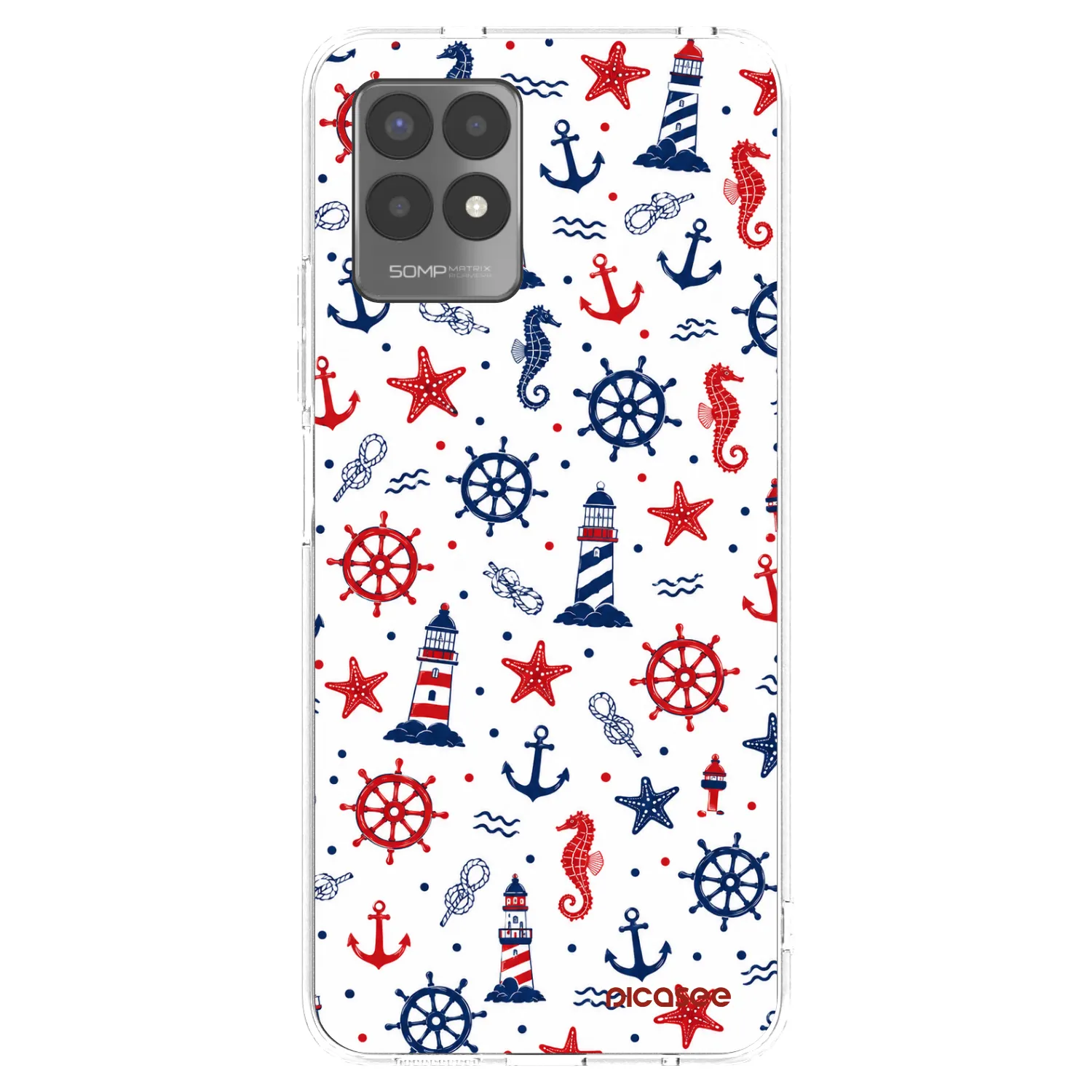 Picasee Realme 8i Hülle - Transparentes Silikon - Sailor Vibes