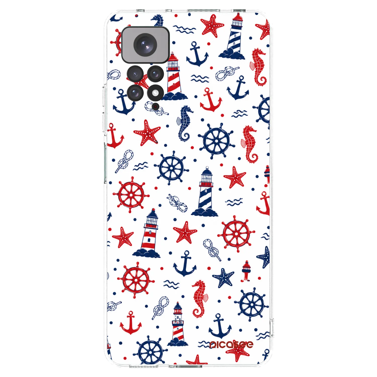 Picasee Xiaomi Redmi Note 11S 4G Hülle - Transparentes Silikon - Sailor Vibes