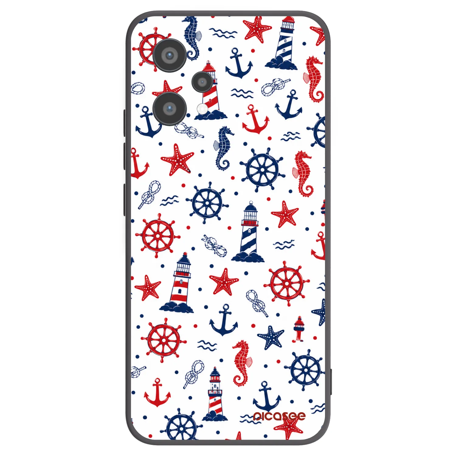 Picasee Realme 9 Pro 5G Hülle - Schwarzes Silikon - Sailor Vibes