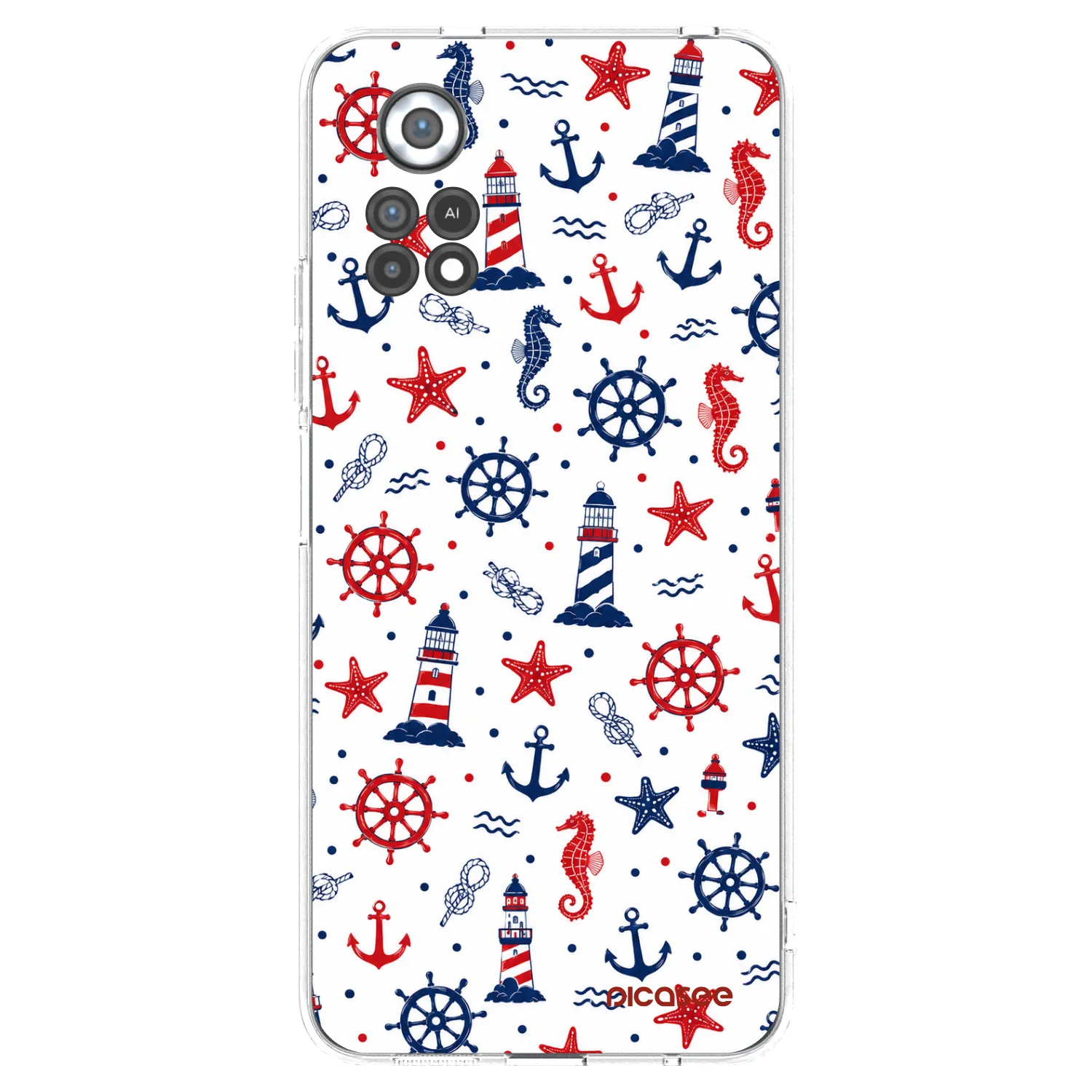 Picasee Xiaomi Poco X4 Pro 5G Hülle - Transparentes Silikon - Sailor Vibes