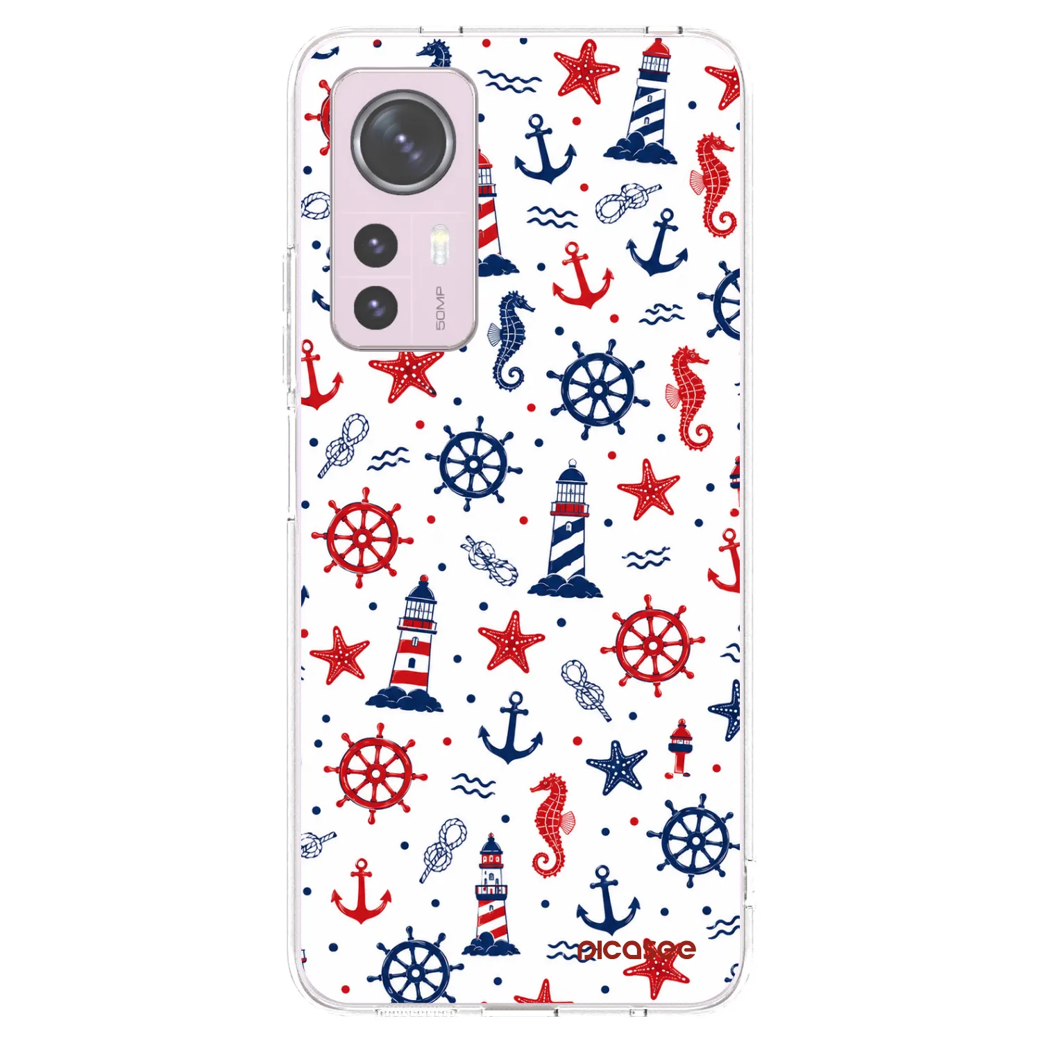 Picasee Xiaomi 12 Hülle - Transparentes Silikon - Sailor Vibes