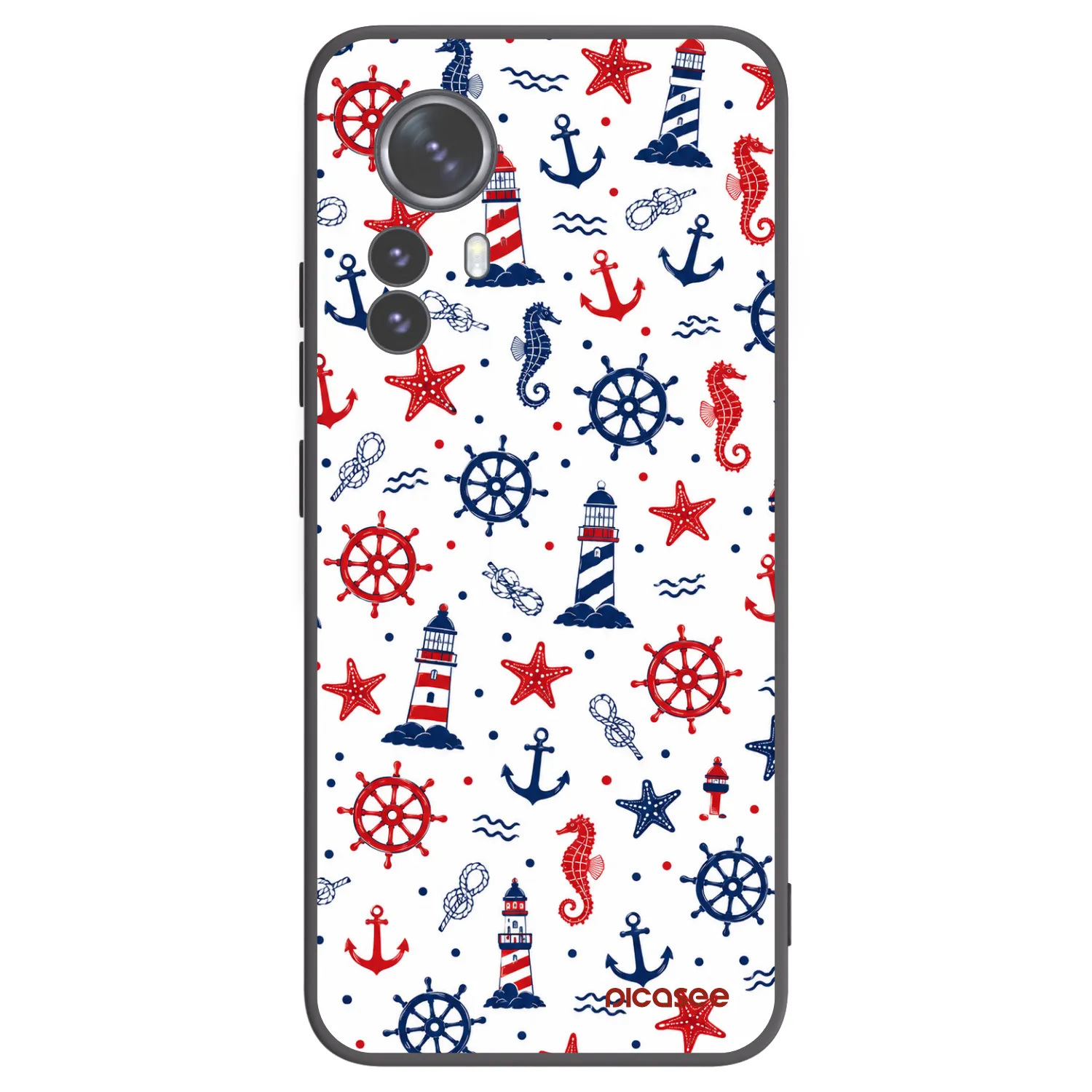 Picasee Xiaomi 12 Pro Hülle - Schwarzes Silikon - Sailor Vibes