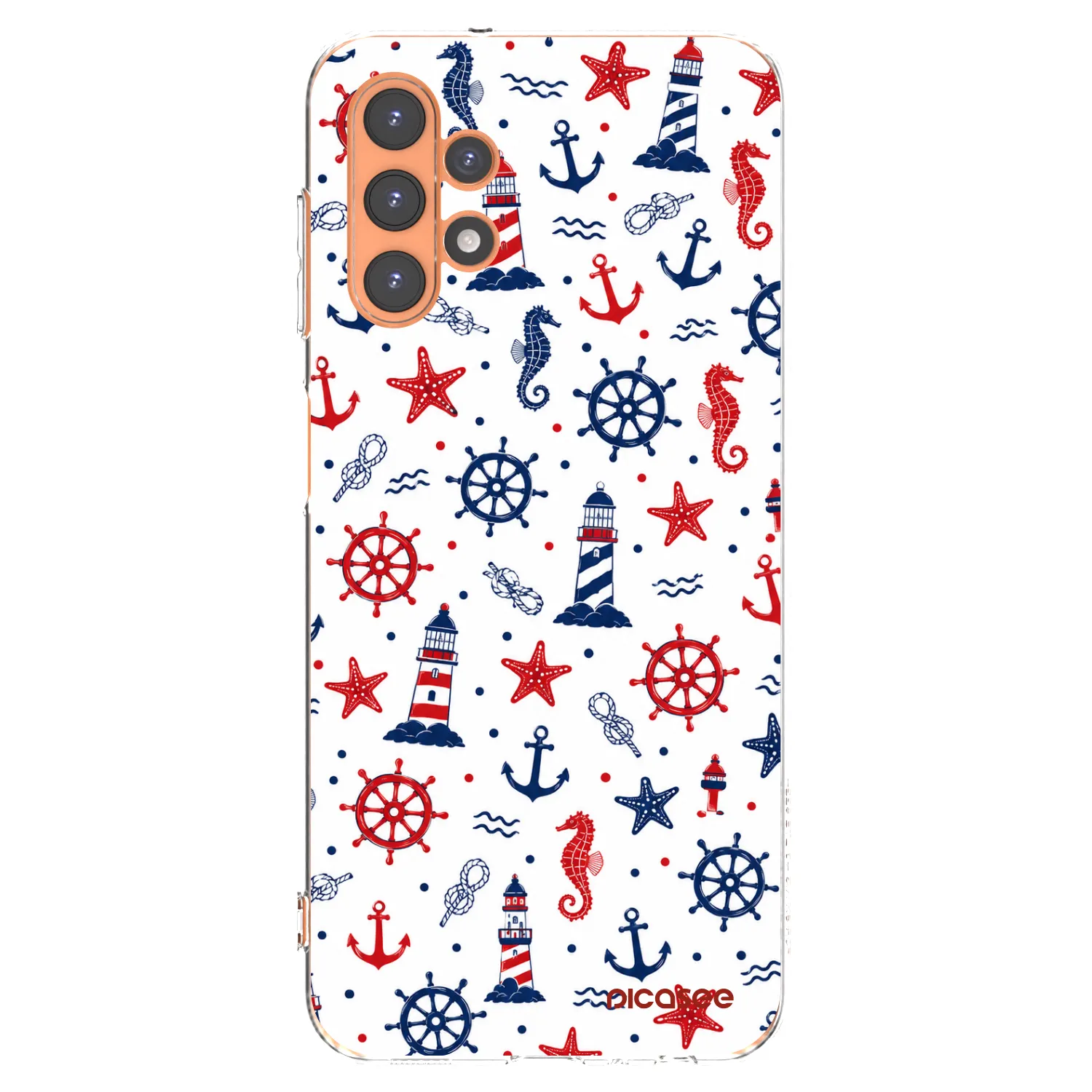 Picasee Samsung Galaxy A13 4G A135 Hülle - Transparentes Silikon - Sailor Vibes