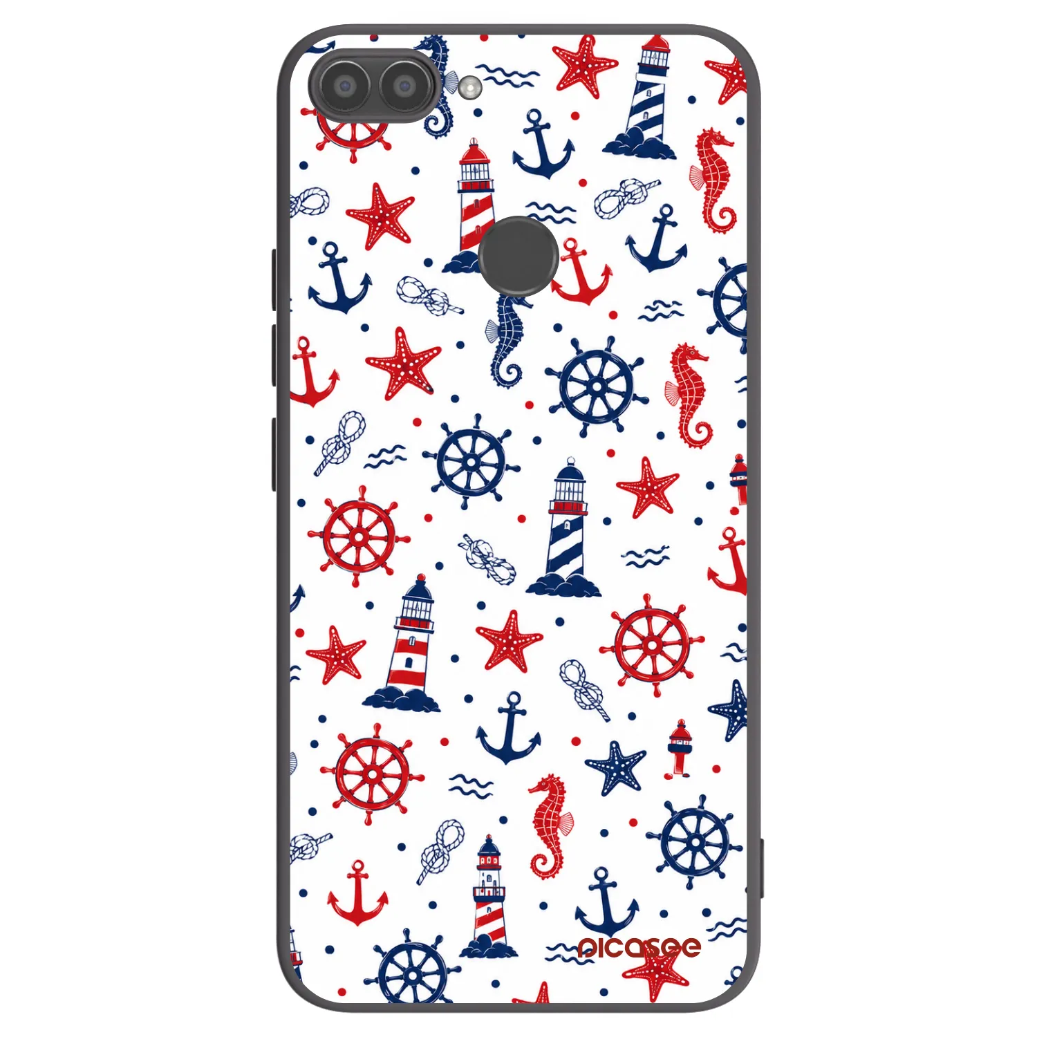 Picasee Huawei P Smart Hülle - Schwarzes Silikon - Sailor Vibes