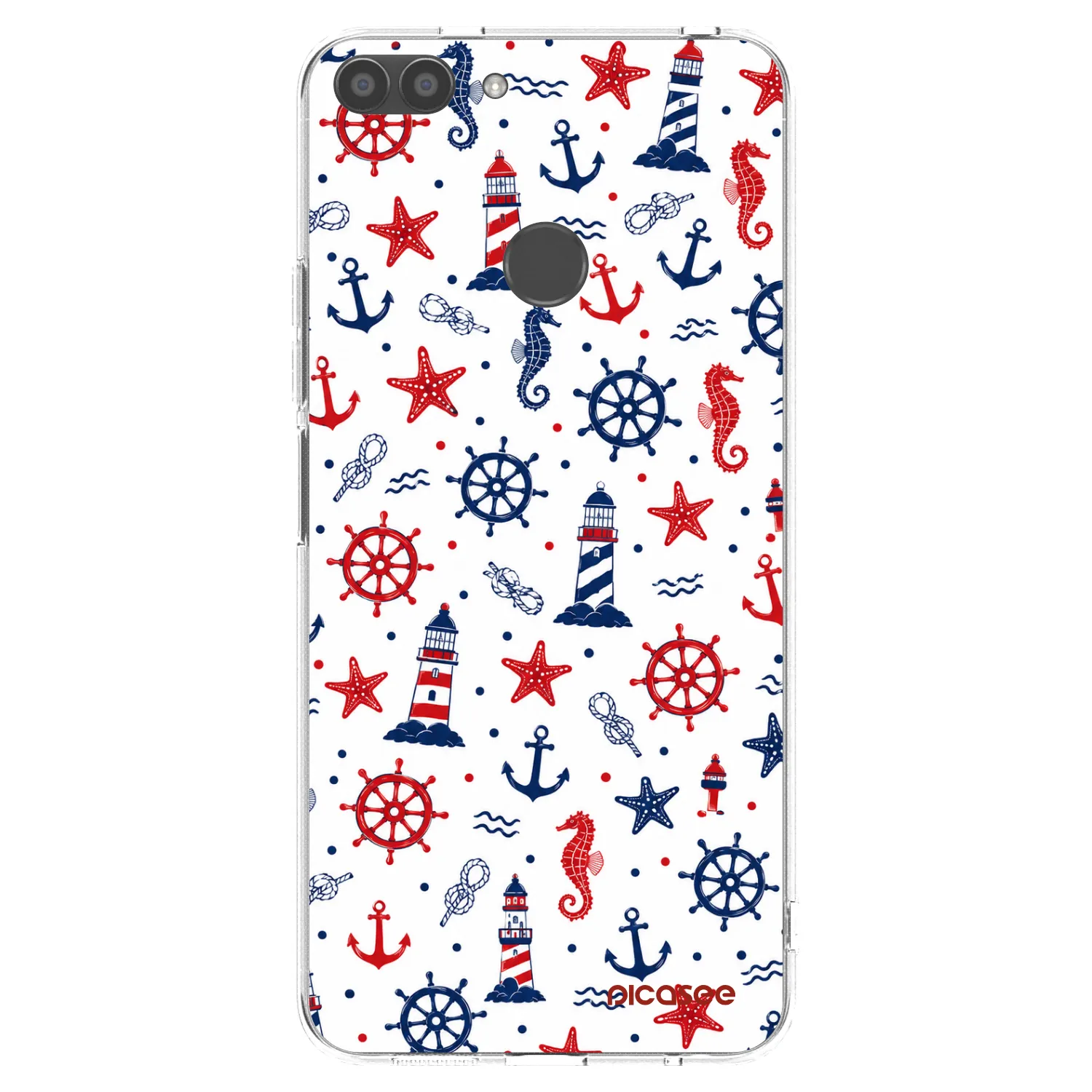 Picasee Huawei P Smart Hülle - Transparentes Silikon - Sailor Vibes