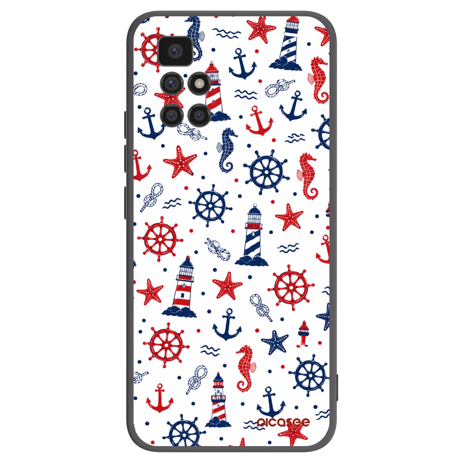 Picasee Xiaomi Redmi 10 (2022) Hülle - Schwarzes Silikon - Sailor Vibes