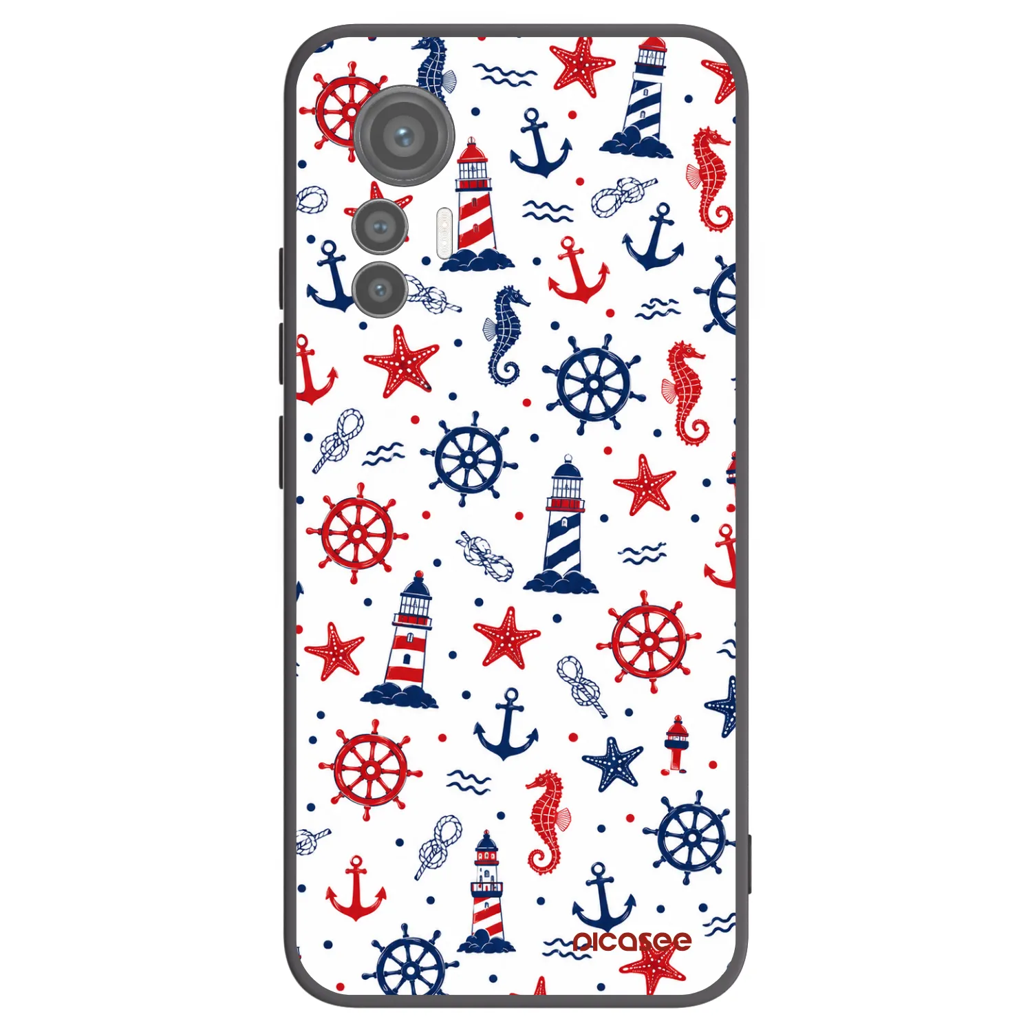 Picasee Xiaomi 12 Lite Hülle - Schwarzes Silikon - Sailor Vibes