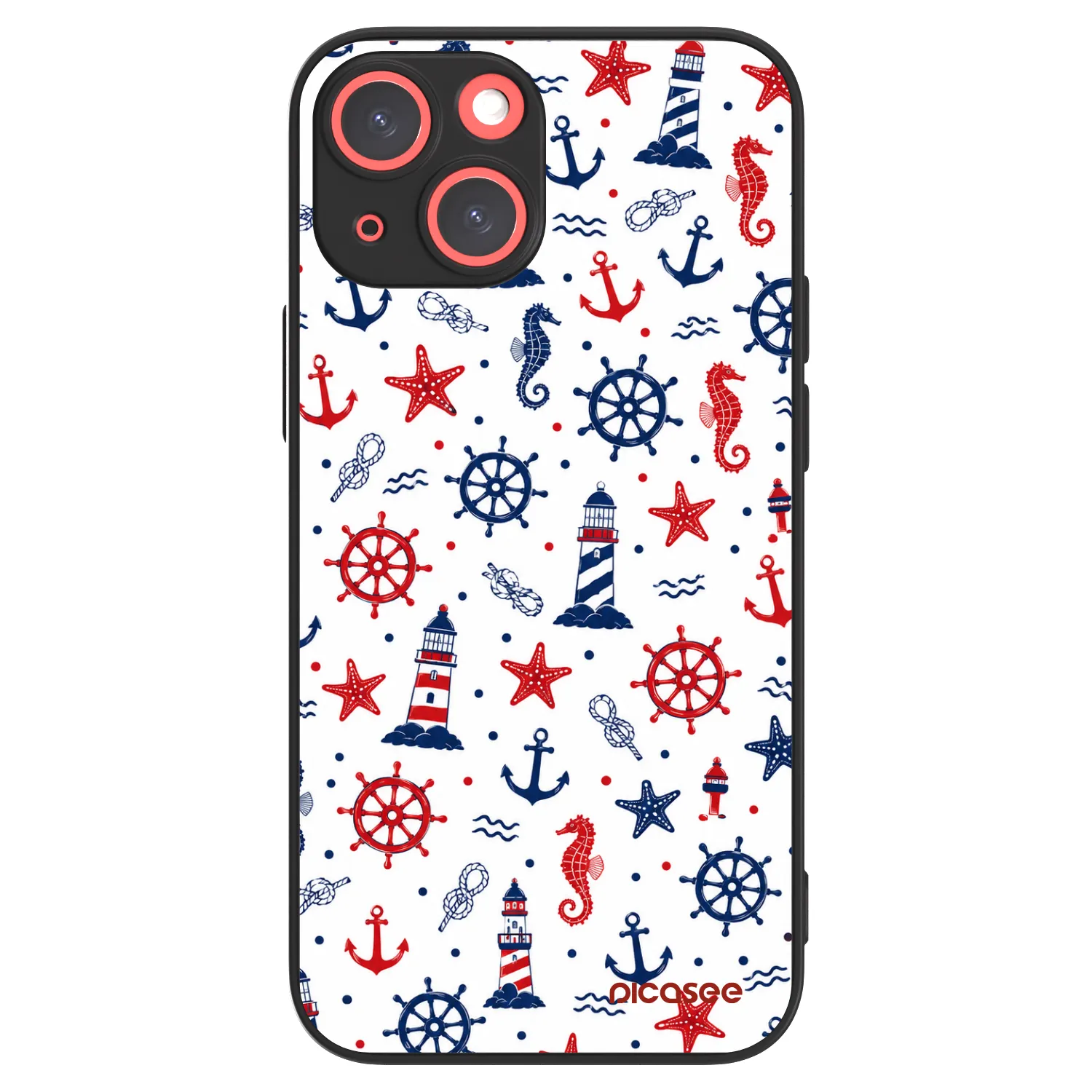 Picasee ULTIMATE CASE MagSafe für Apple iPhone 13 mini - Sailor Vibes