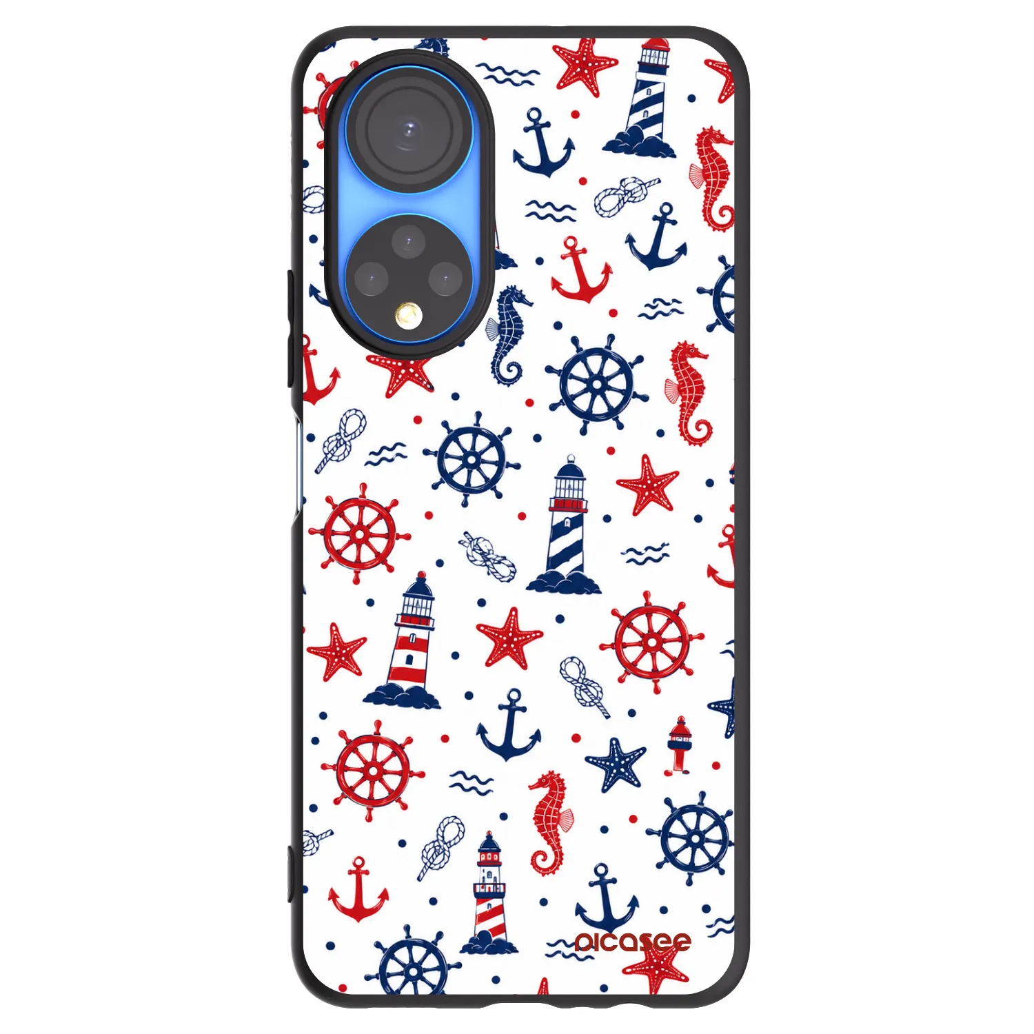 Picasee Honor X7 Hülle - Schwarzes Silikon - Sailor Vibes