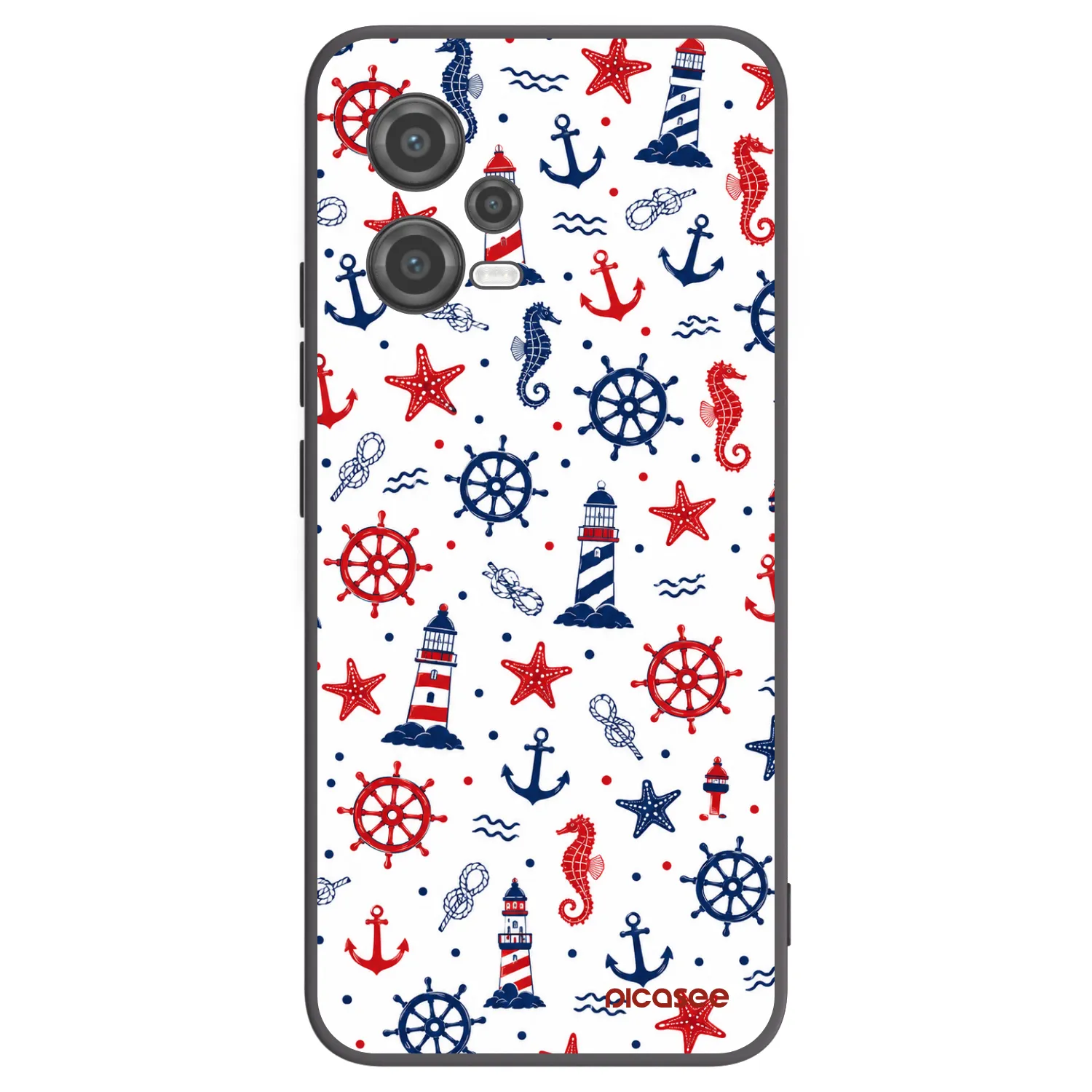 Picasee Xiaomi Poco X5 Hülle - Schwarzes Silikon - Sailor Vibes