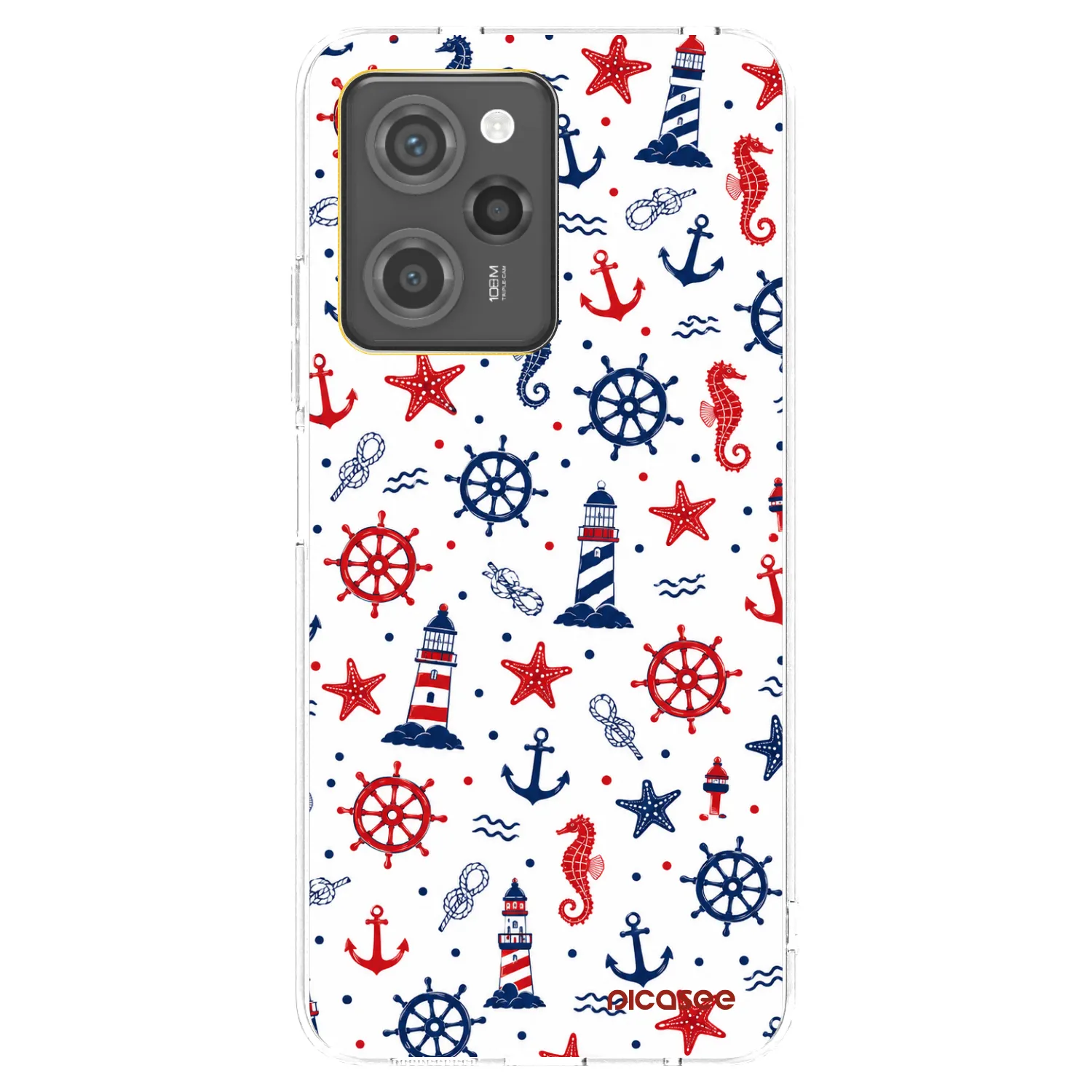 Picasee Xiaomi Poco X5 Pro Hülle - Schwarzes Silikon - Sailor Vibes