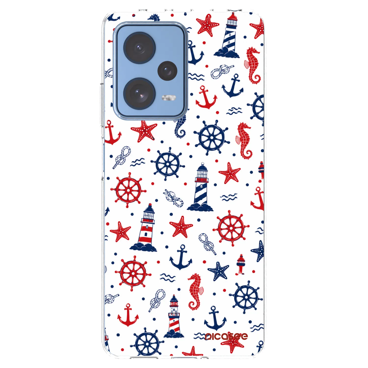 Picasee Xiaomi Redmi Note 12 Pro 5G Hülle - Transparentes Silikon - Sailor Vibes