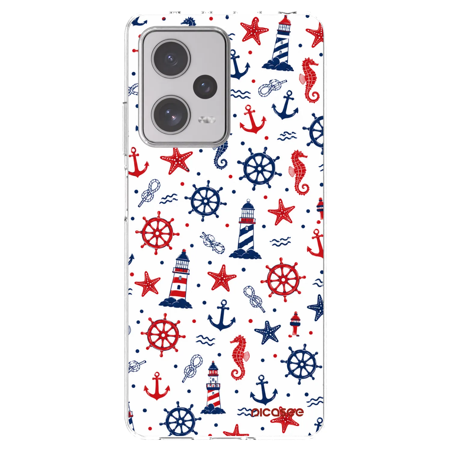 Picasee Xiaomi Redmi Note 12 Pro+ 5G Hülle - Transparentes Silikon - Sailor Vibes