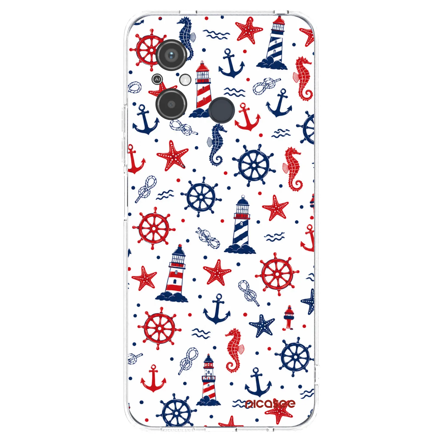 Picasee Xiaomi Redmi 12C Hülle - Transparentes Silikon - Sailor Vibes