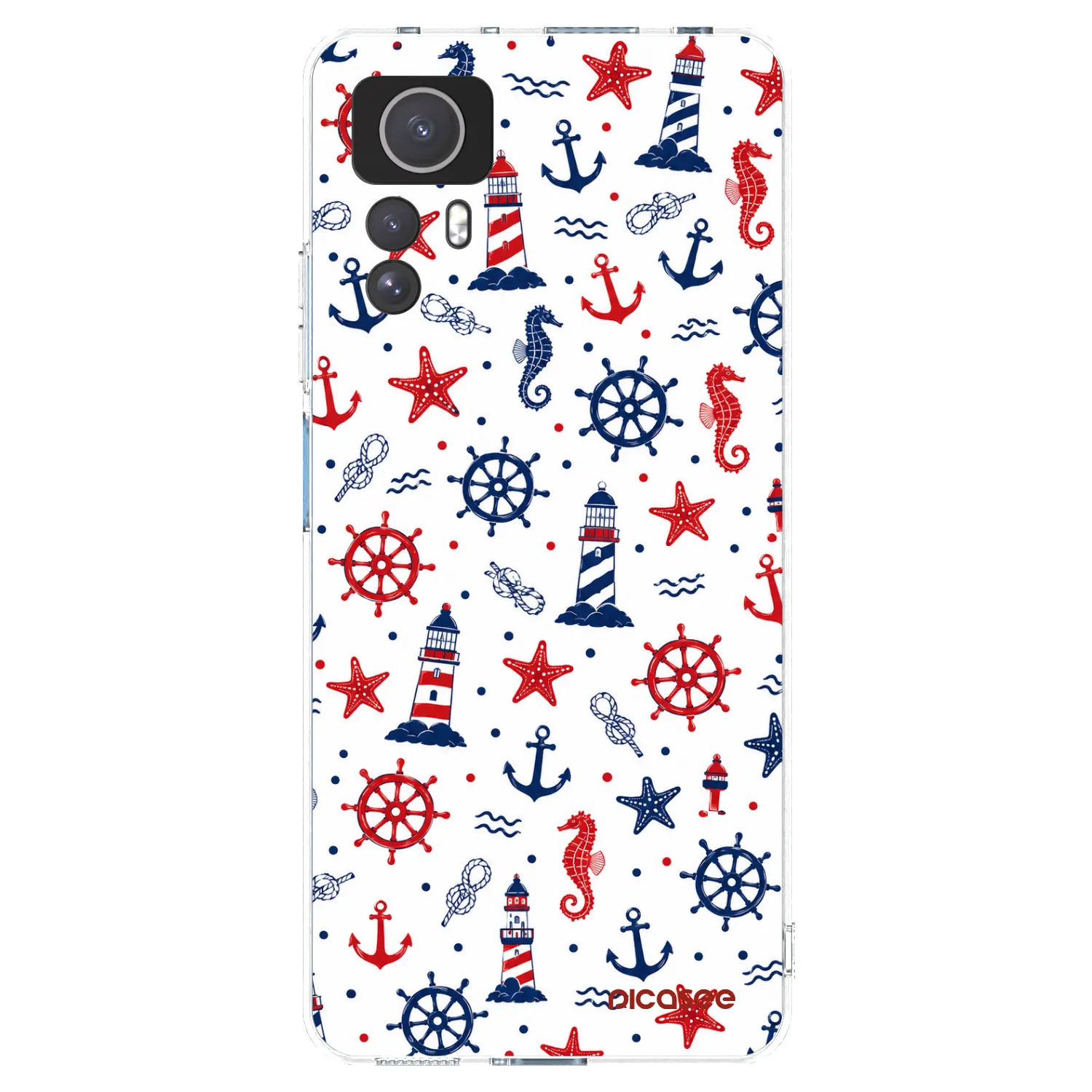 Picasee Xiaomi Redmi Note 12S Hülle - Transparentes Silikon - Sailor Vibes