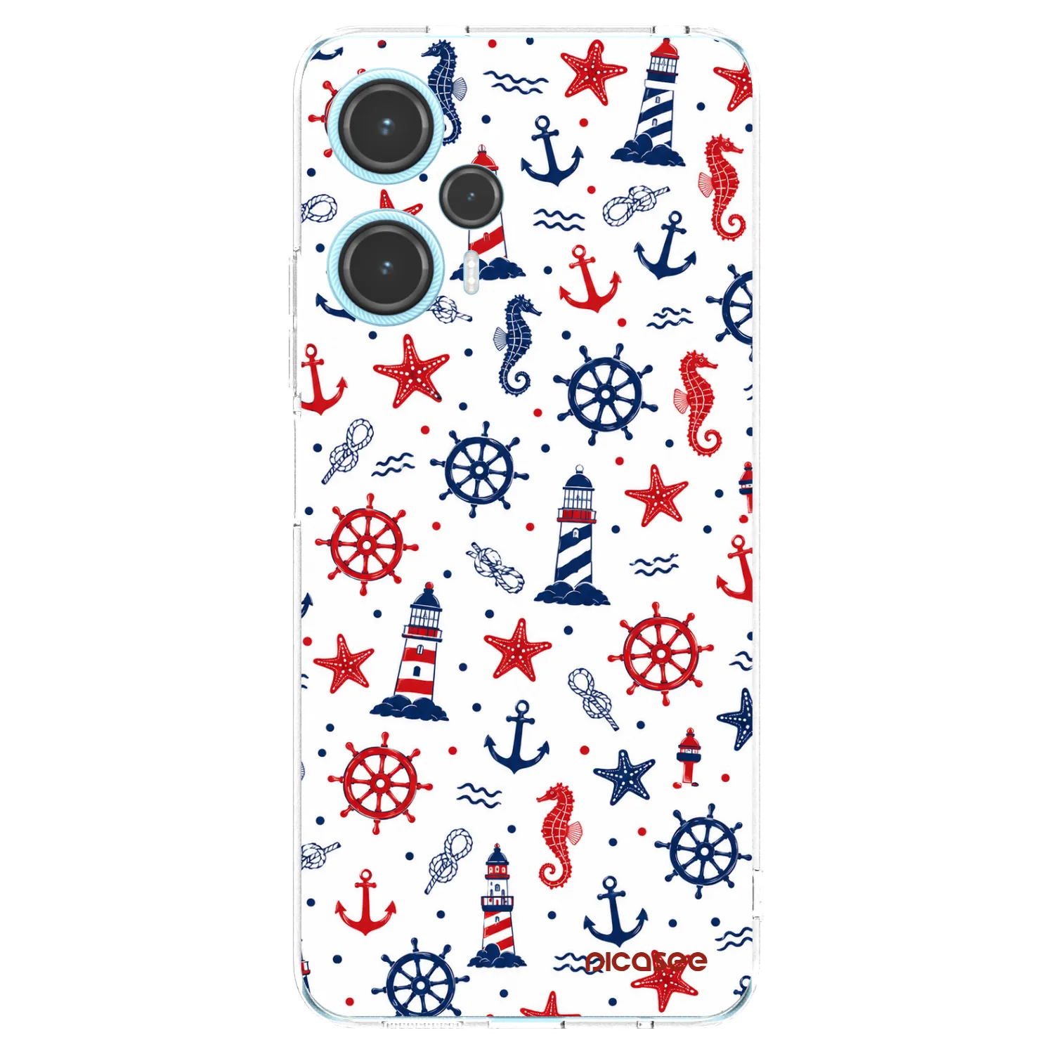 Picasee Xiaomi Poco F5 Hülle - Transparentes Silikon - Sailor Vibes
