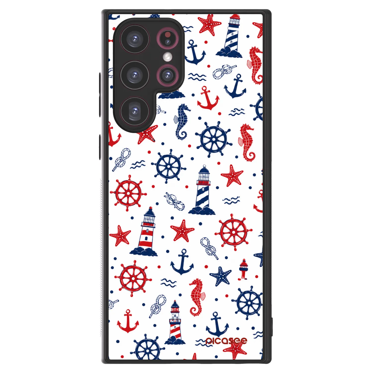 Picasee ULTIMATE CASE PowerShare für Samsung Galaxy S22 Ultra 5G - Sailor Vibes