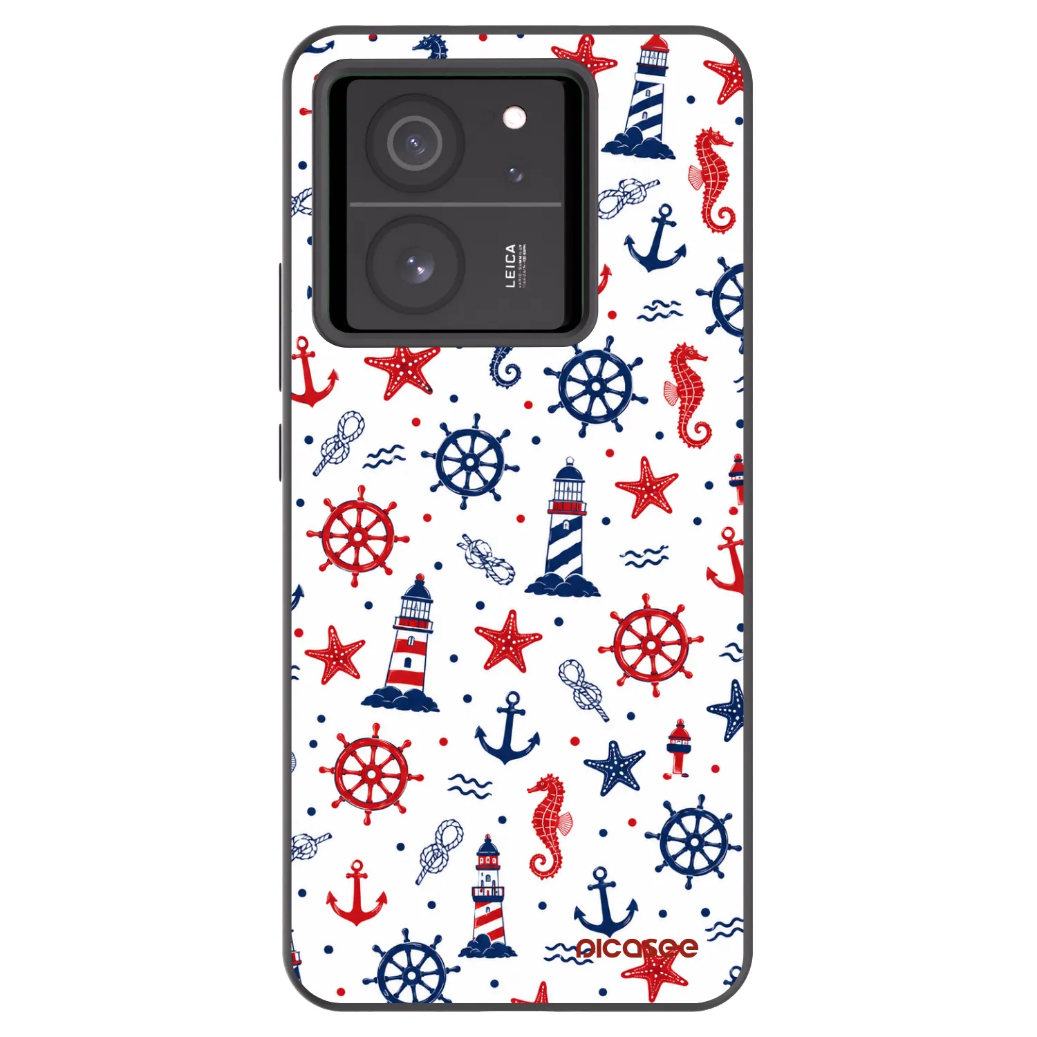 Picasee Xiaomi 13T Hülle - Schwarzes Silikon - Sailor Vibes