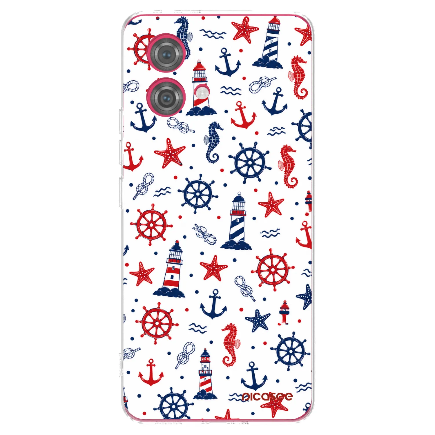 Picasee Motorola Moto G84 5G Hülle - Transparentes Silikon - Sailor Vibes