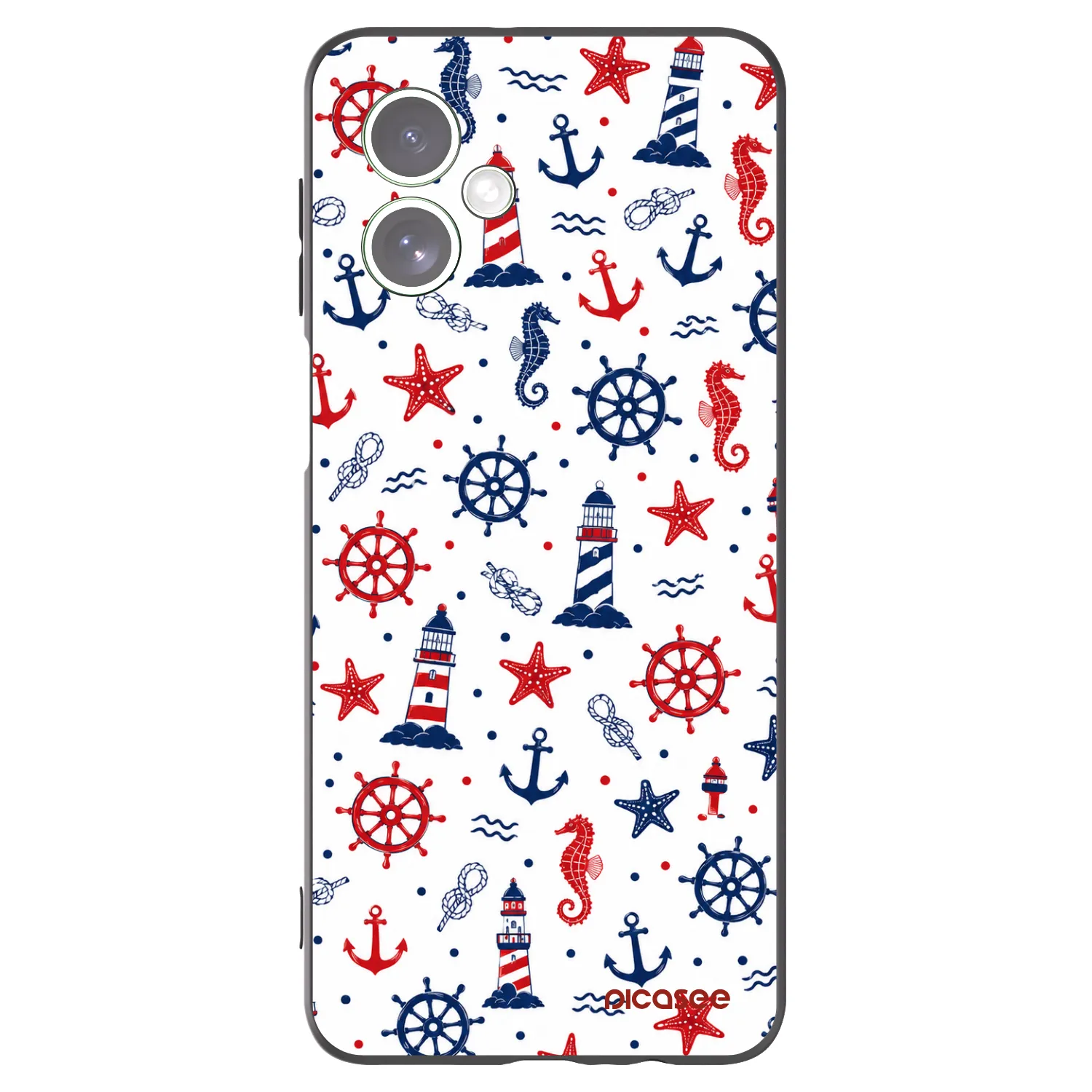Picasee Motorola Moto G54 5G Hülle - Schwarzes Silikon - Sailor Vibes