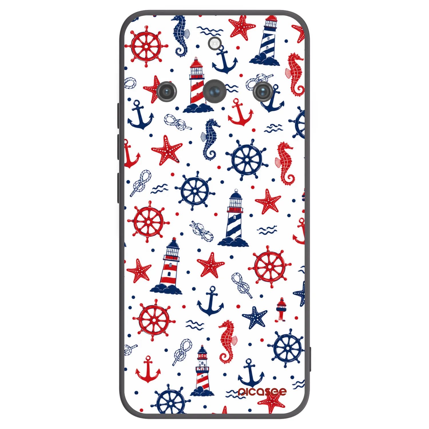 Picasee Realme 11 Pro+ Hülle - Schwarzes Silikon - Sailor Vibes