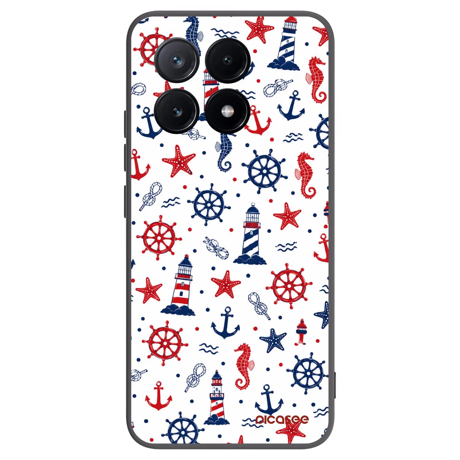 Picasee Xiaomi Poco X6 Pro Hülle - Schwarzes Silikon - Sailor Vibes