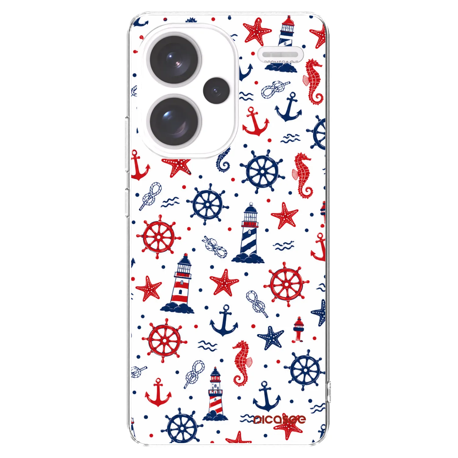 Picasee Xiaomi Redmi Note 13 Pro+ 5G Hülle - Transparentes Silikon - Sailor Vibes