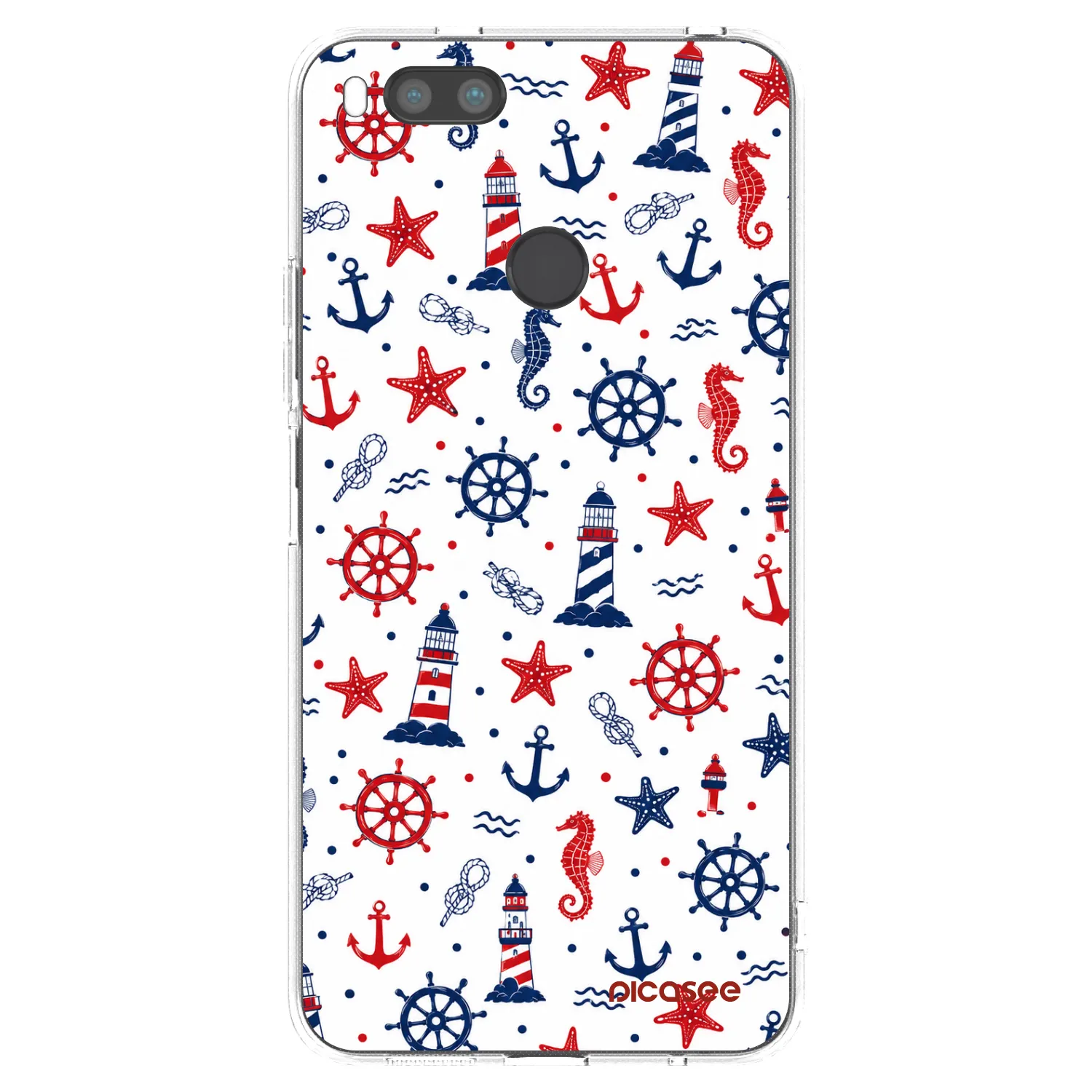 Picasee Xiaomi Mi A1 Global Hülle - Transparentes Silikon - Sailor Vibes