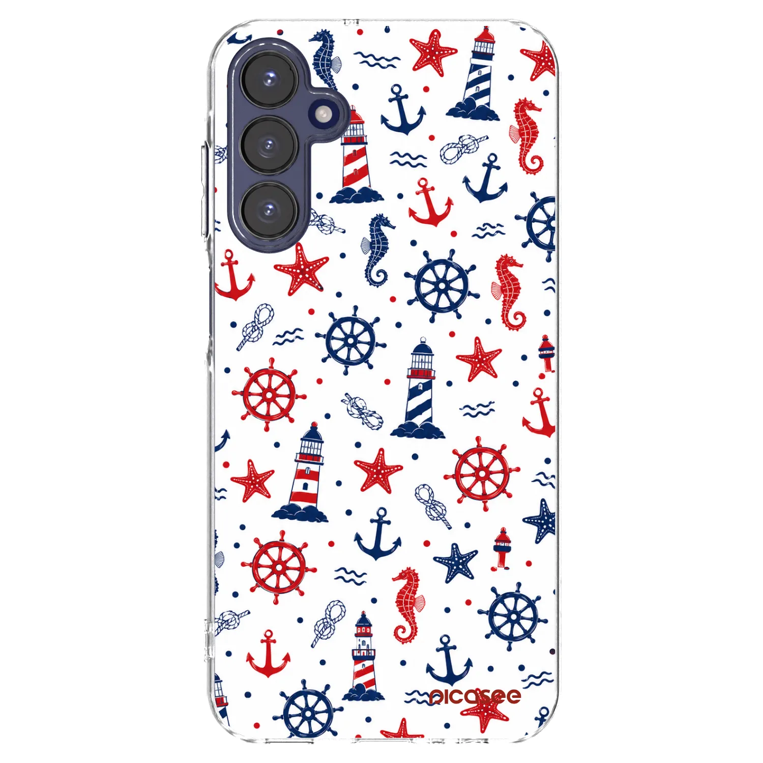 Picasee Samsung Galaxy A15 A155F 4G Hülle - Transparentes Silikon - Sailor Vibes